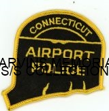CONNECTICUT,CONNECTICUT AIRPORT POLICE HAT SIZE 1